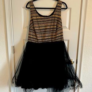 Trixxi dress with a puffy skirt. Great for homecoming or junior proms or cruises